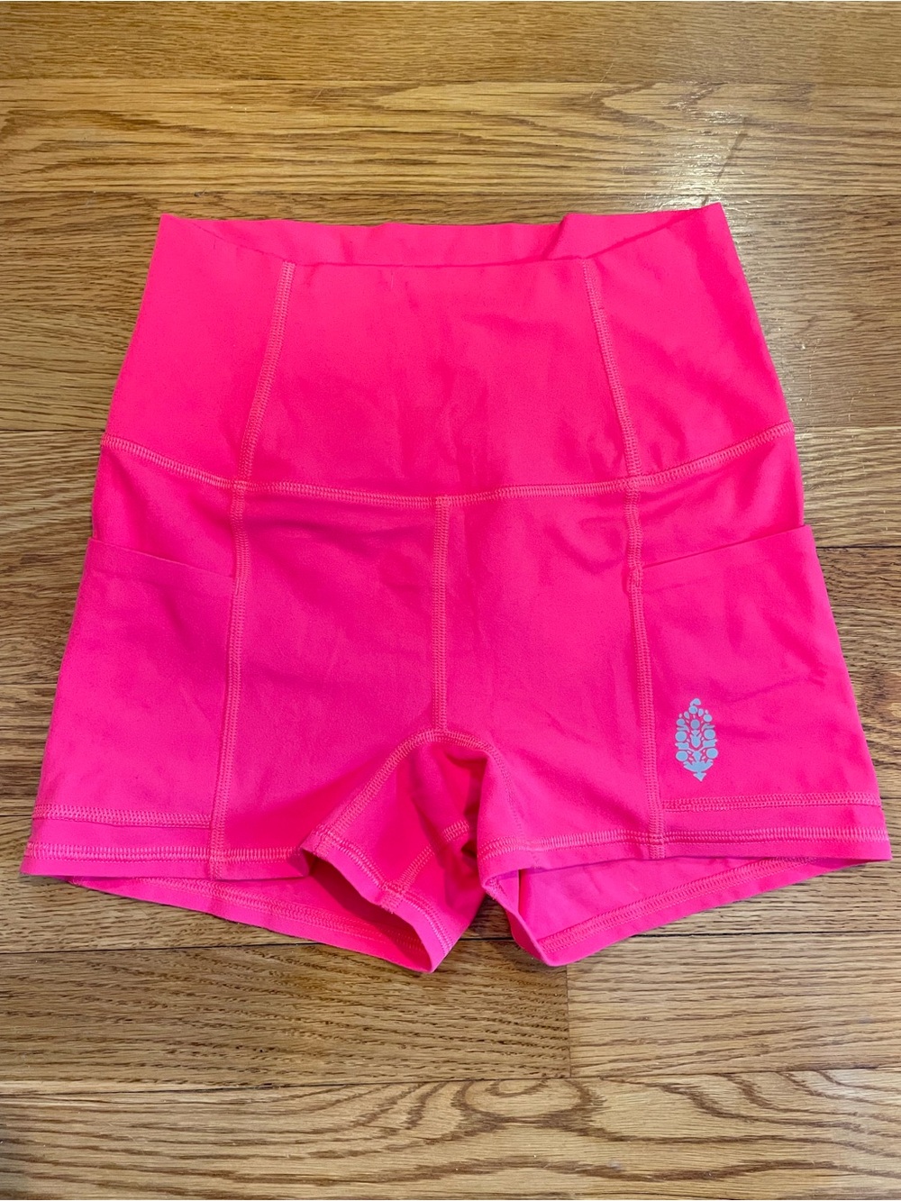 FP Movement High-Waist Hot Pink Performance Women's Shorts XS